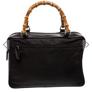 Gucci Black Bag with Bamboo Handle